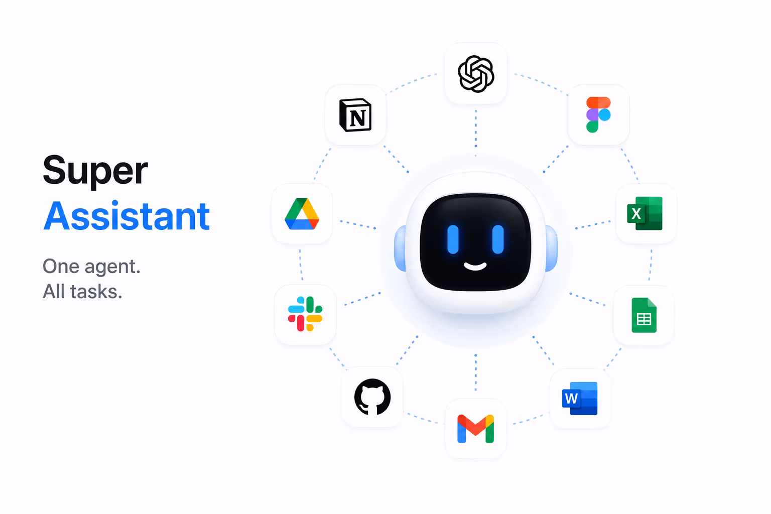Super Assistant product interface preview