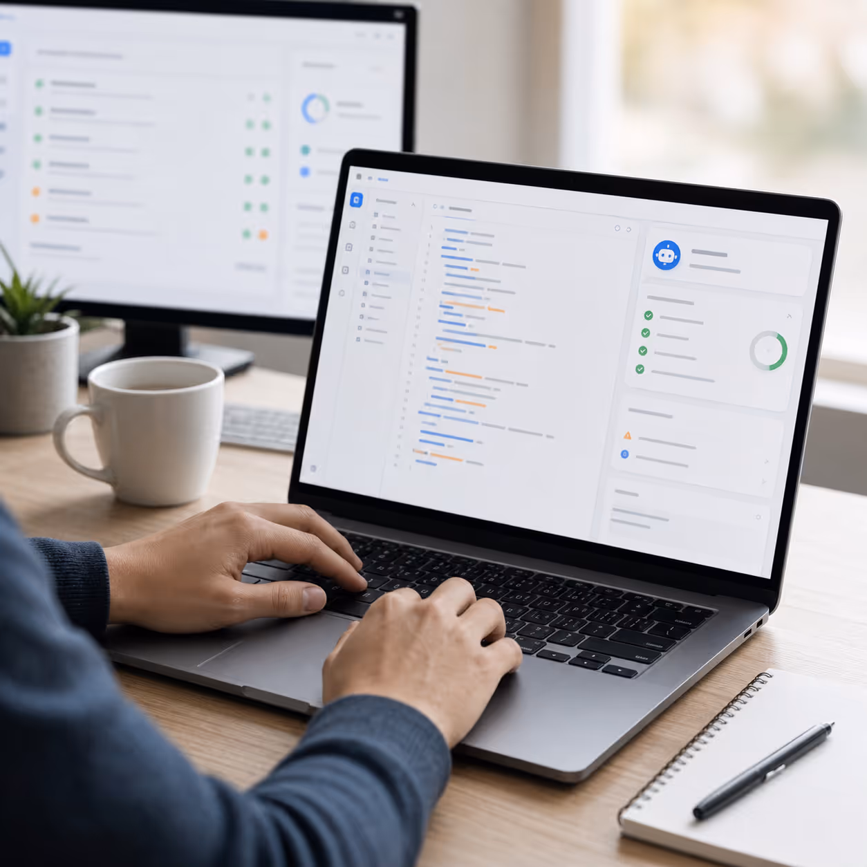 Clean AI tooling interface for developer automation