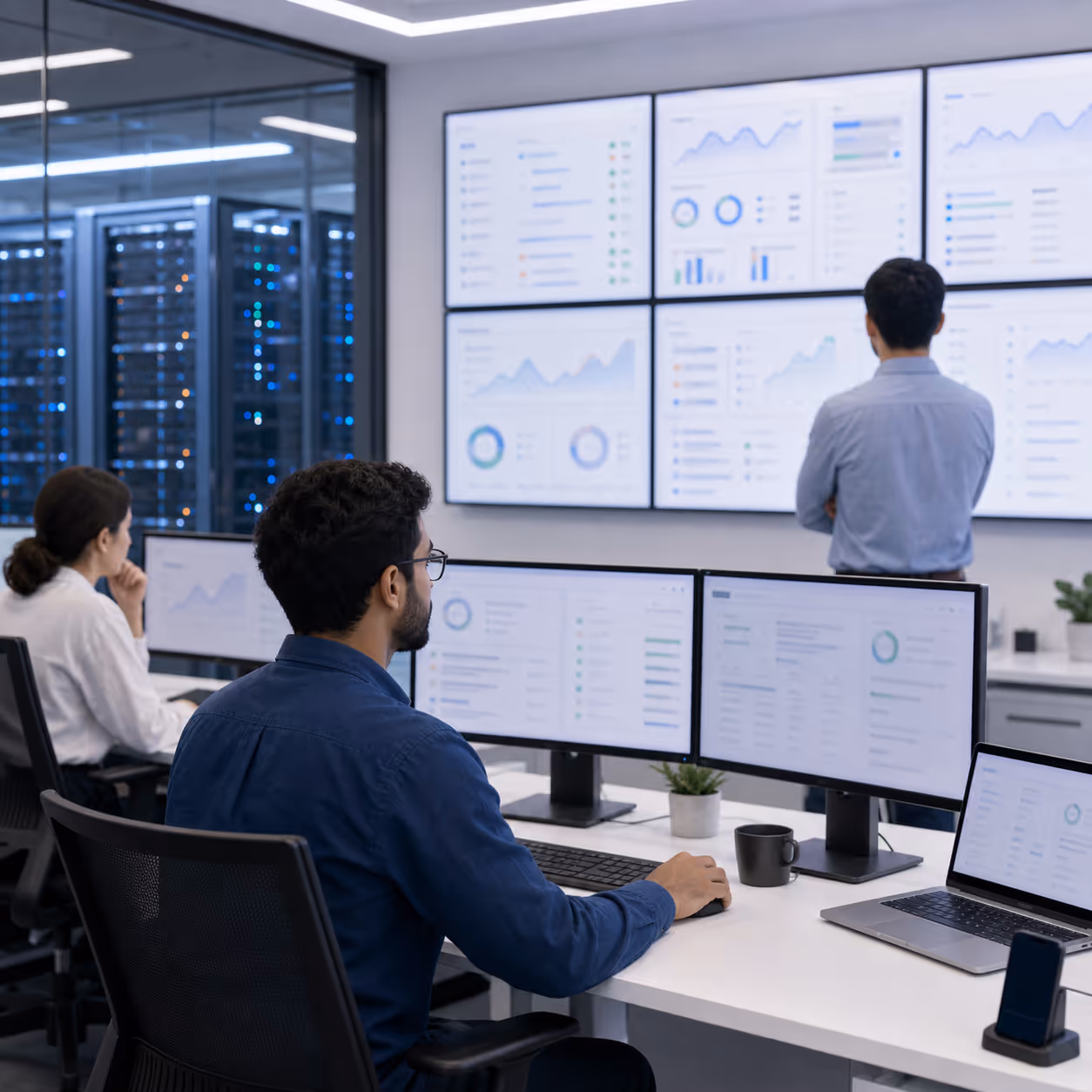Model hosting dashboard for inference operations